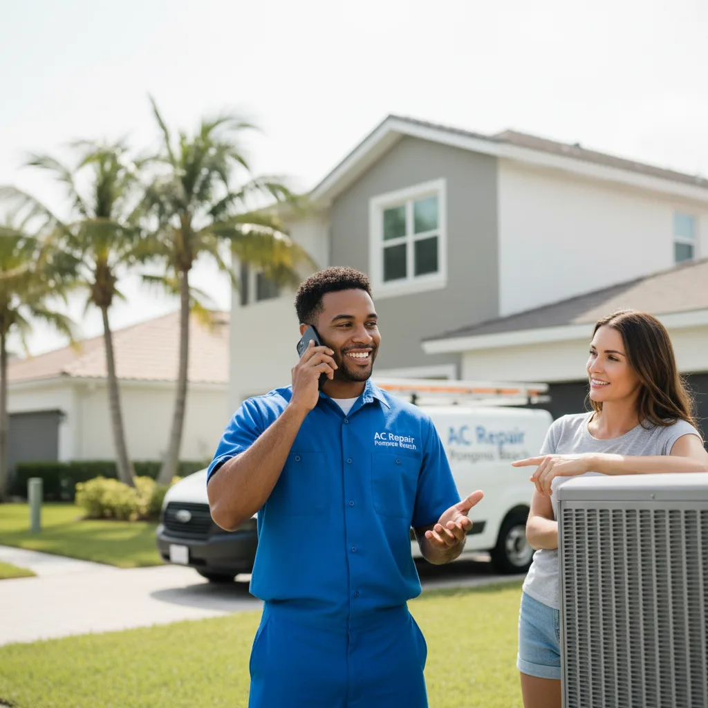 AC Repair Pompano Beach customer support in Elk Ridge